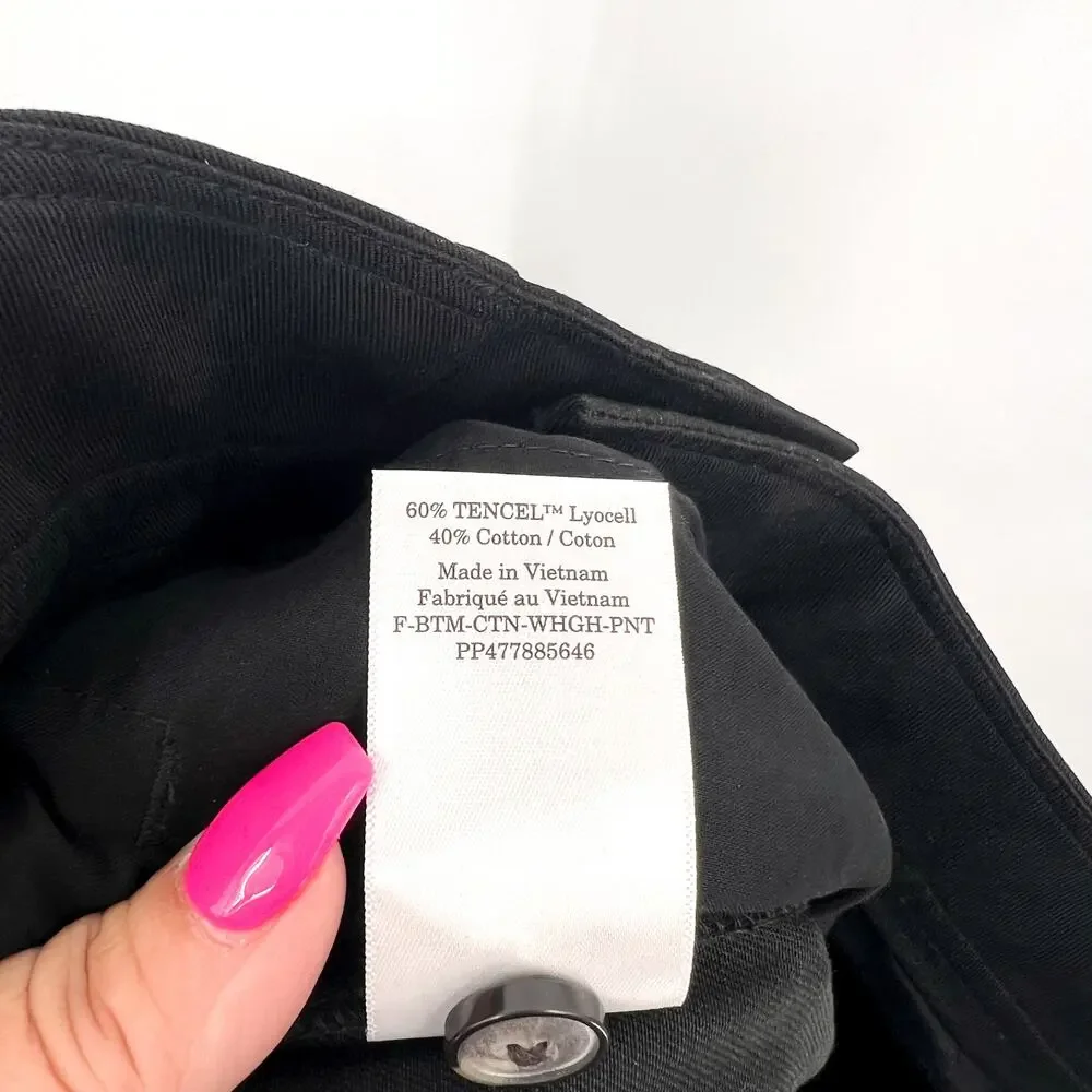 Everlane Womens The Way-High Drape Pants Size 10 Black 31
